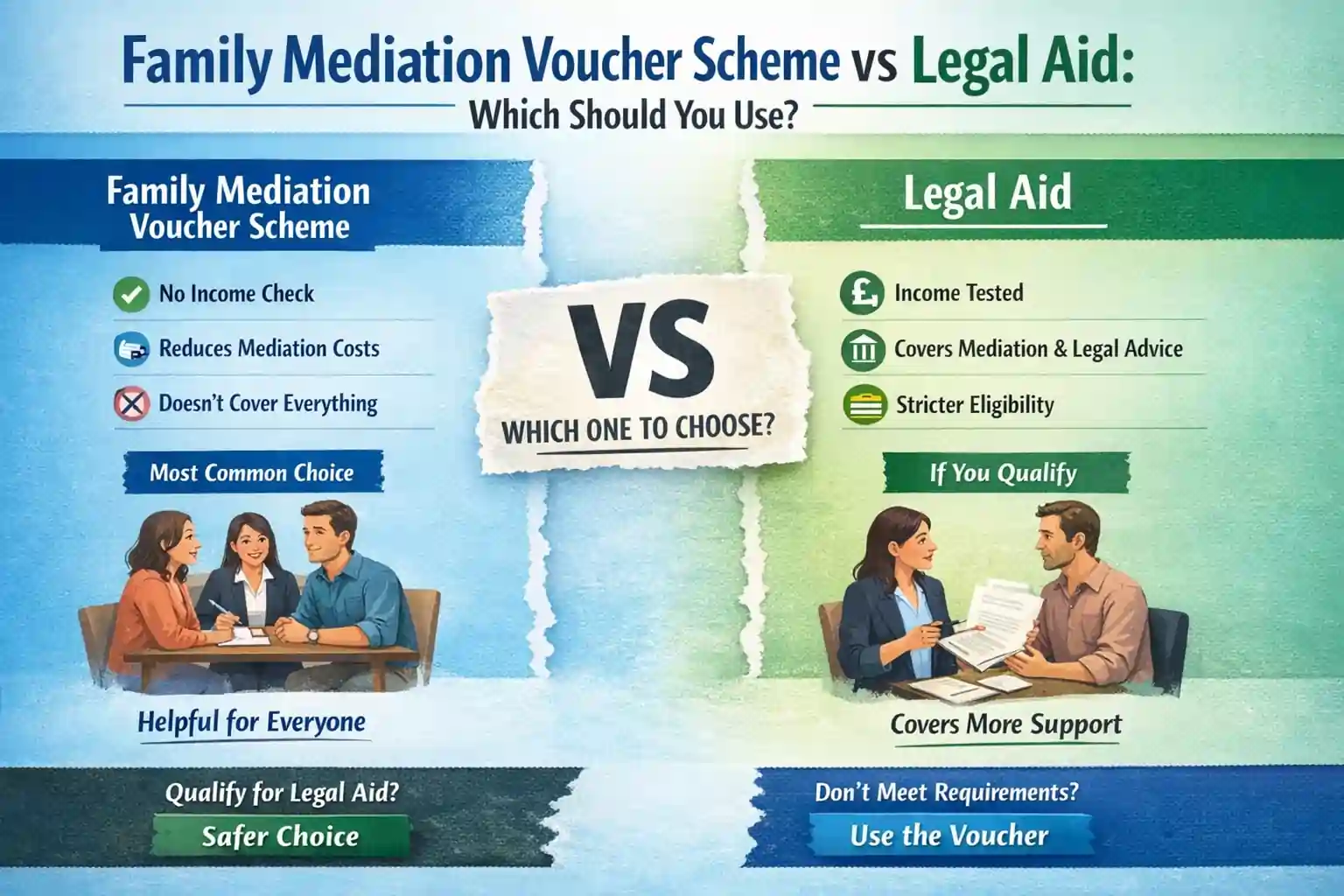 Family Mediation Voucher Scheme vs Legal Aid: Which Should You Use Slough?