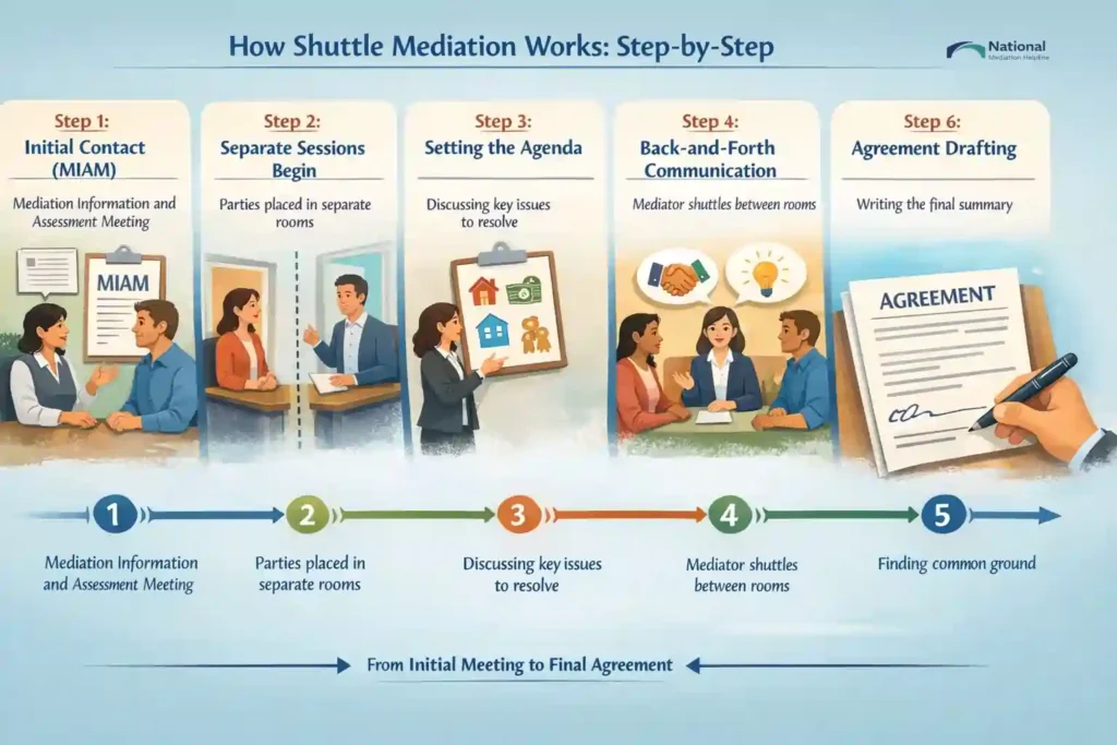 How Shuttle Mediation Works: Step-by-Step Slough