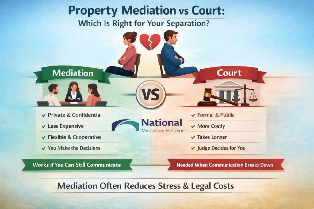 Property Mediation vs Court: Which Is Right for Your Separation Slough?