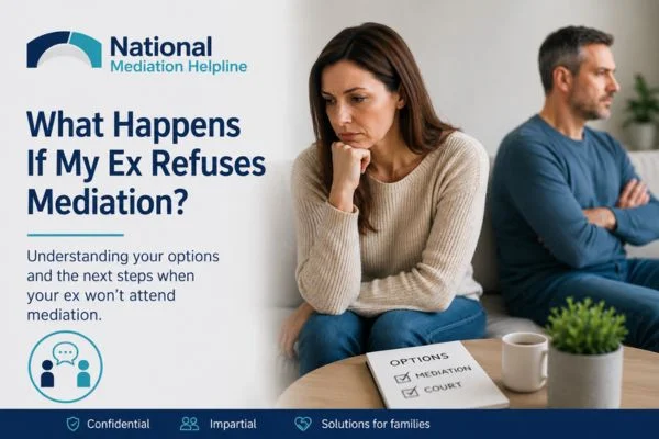 what if my ex refuses mediation Slough?